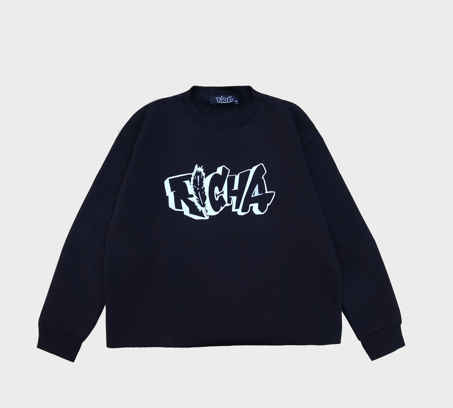 Black Basic Crew Neck - Richa UAE