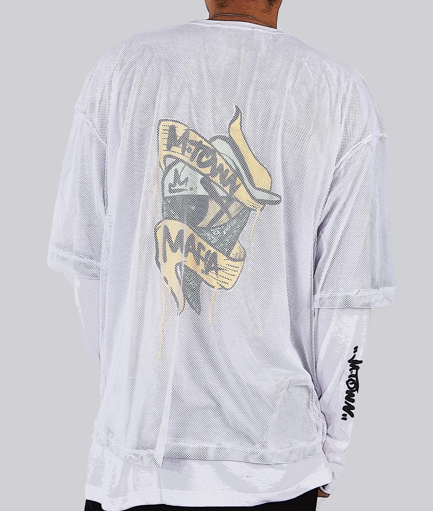 MTM LONG SLEEVE Tee - White - Richa UAE