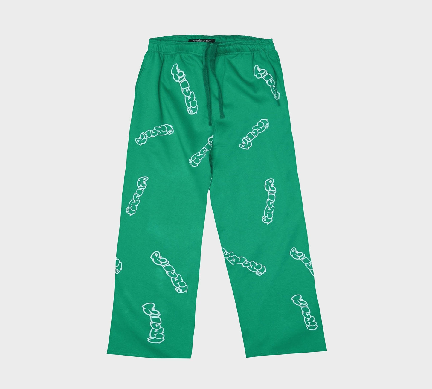 Patterned Green Richa Sweatpants - Richa UAE