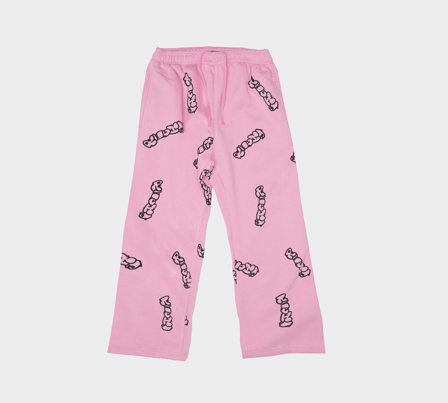 Patterned Pink Richa Sweatpants - Richa UAE