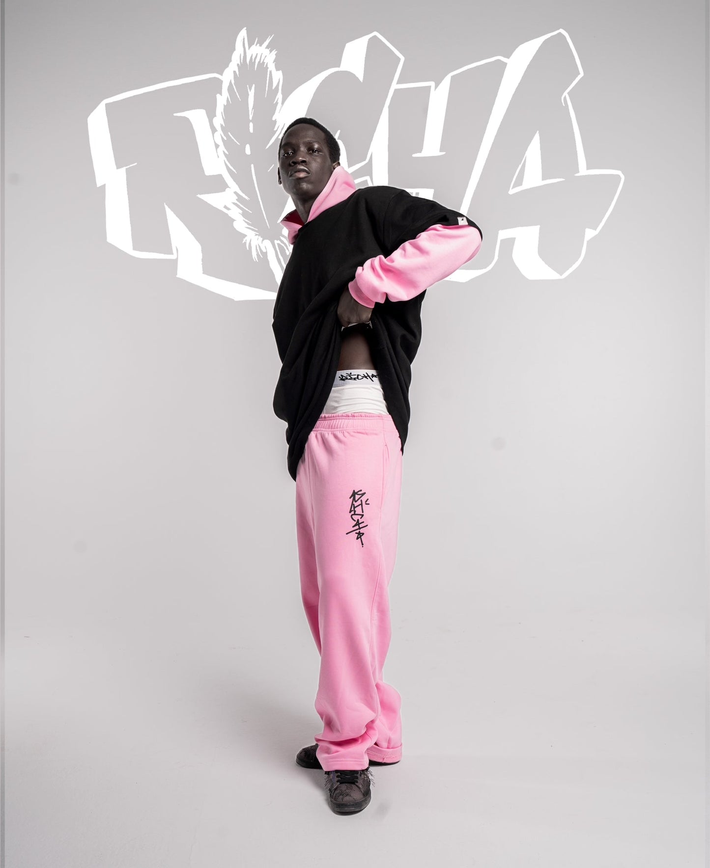 Pink Richa Sweatpants - Richa UAE