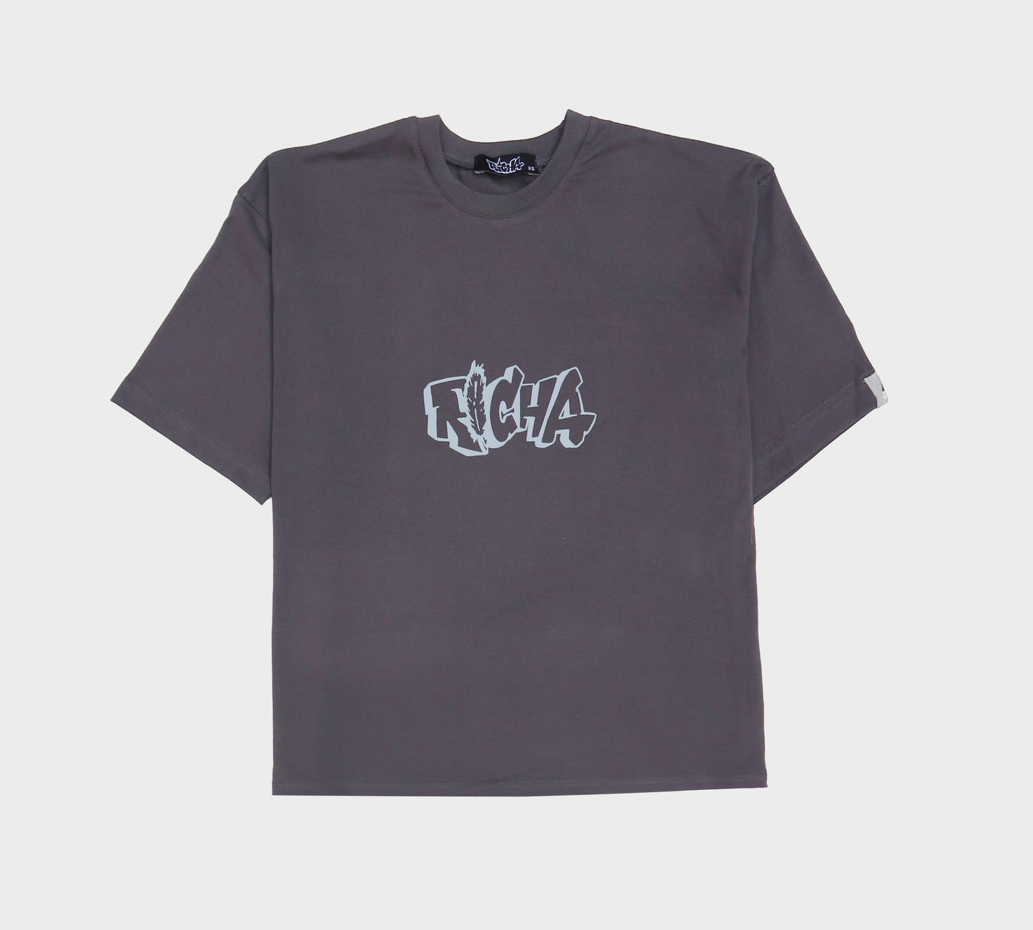 Richa Basic Tee - Grey - Richa UAE