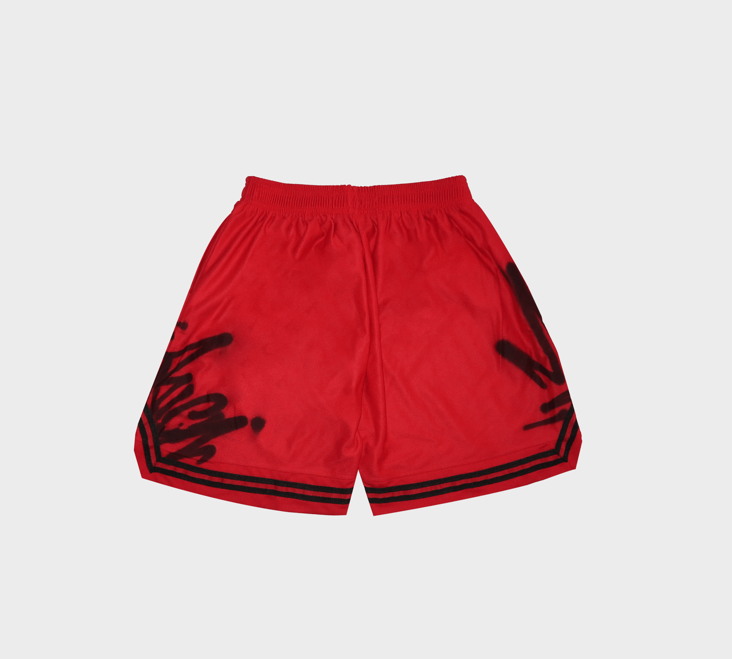Richa X Toxik Graffiti Red Basketball Shorts - Richa UAE