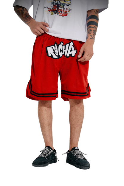 Red Basketball Shorts