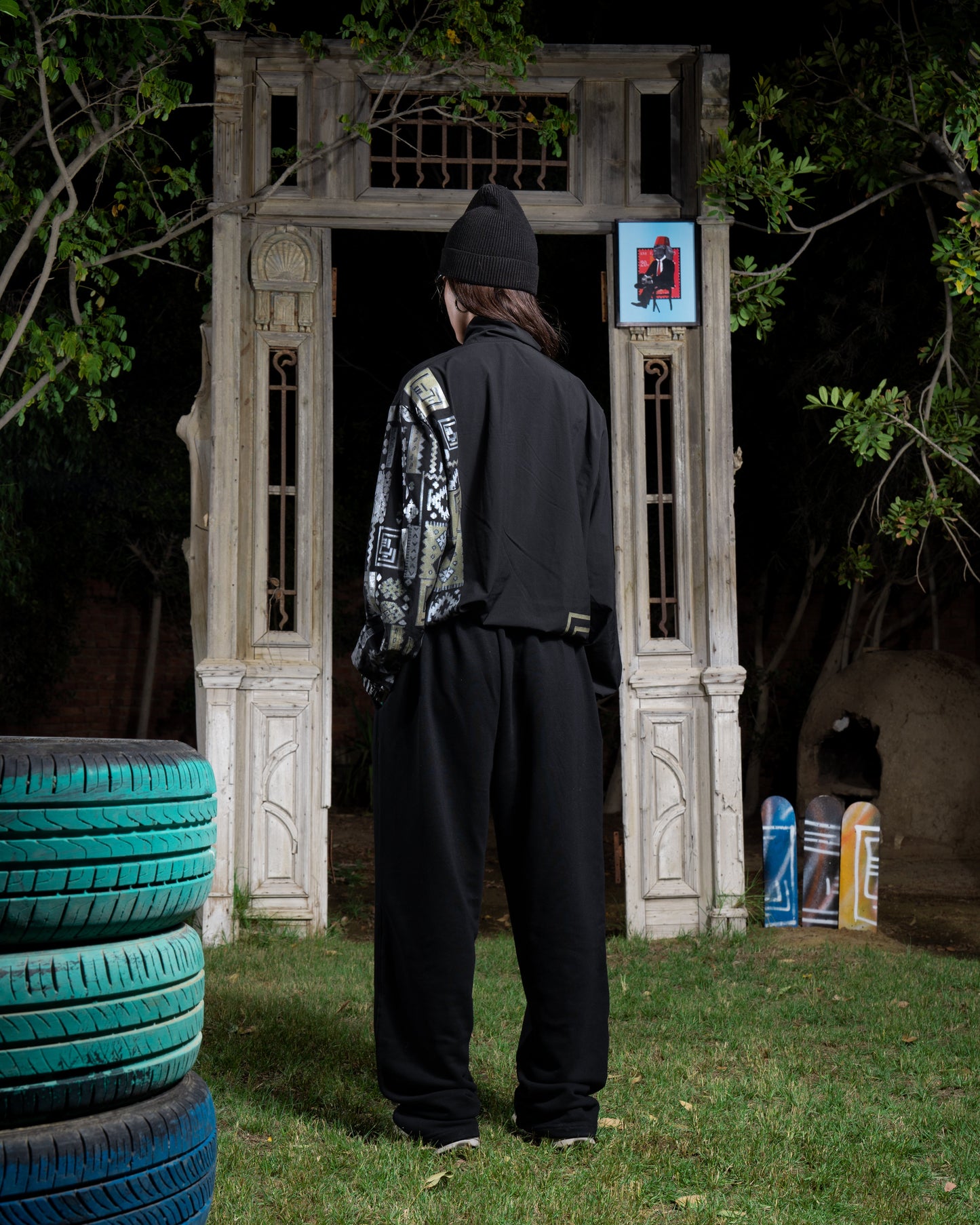 RIQSHA Tracksuit Jacket- Black