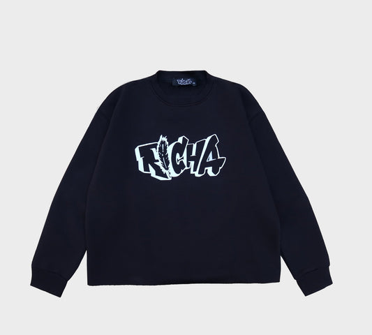 Black Basic Crew Neck - Richa UAE