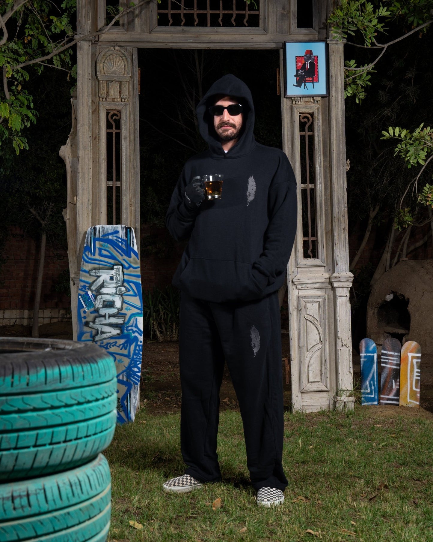 Black Richa Sweatpants - Richa UAE