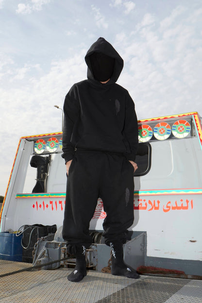 Black Richa Sweatpants - Richa UAE