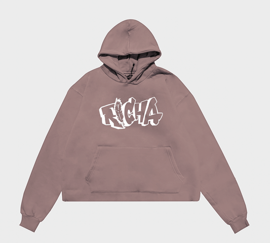 Brown Basic Hoodie - Richa UAE