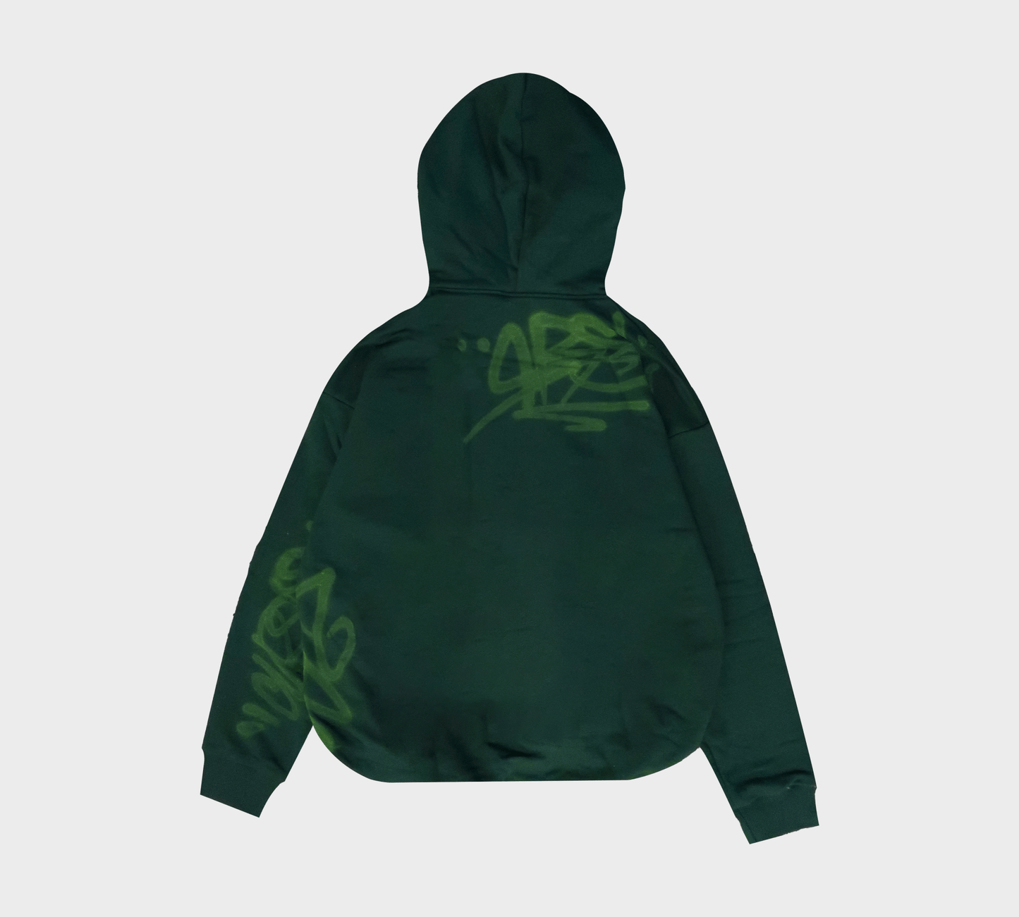 Graffiti Hoodie - Olive - Richa UAE