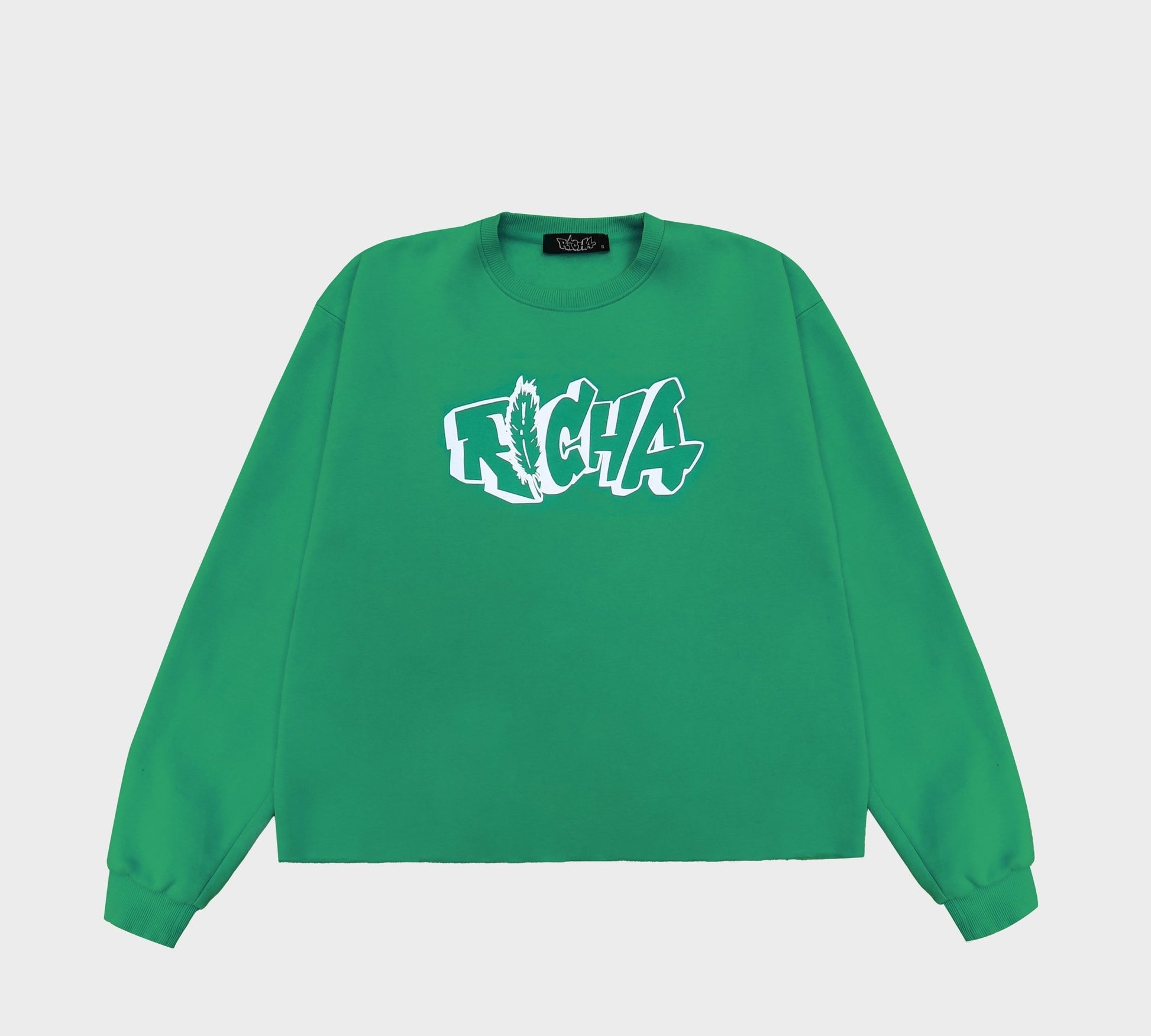 Green Basic Crew Neck - Richa UAE