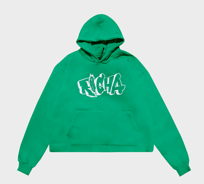 Green Basic Hoodie - Richa UAE