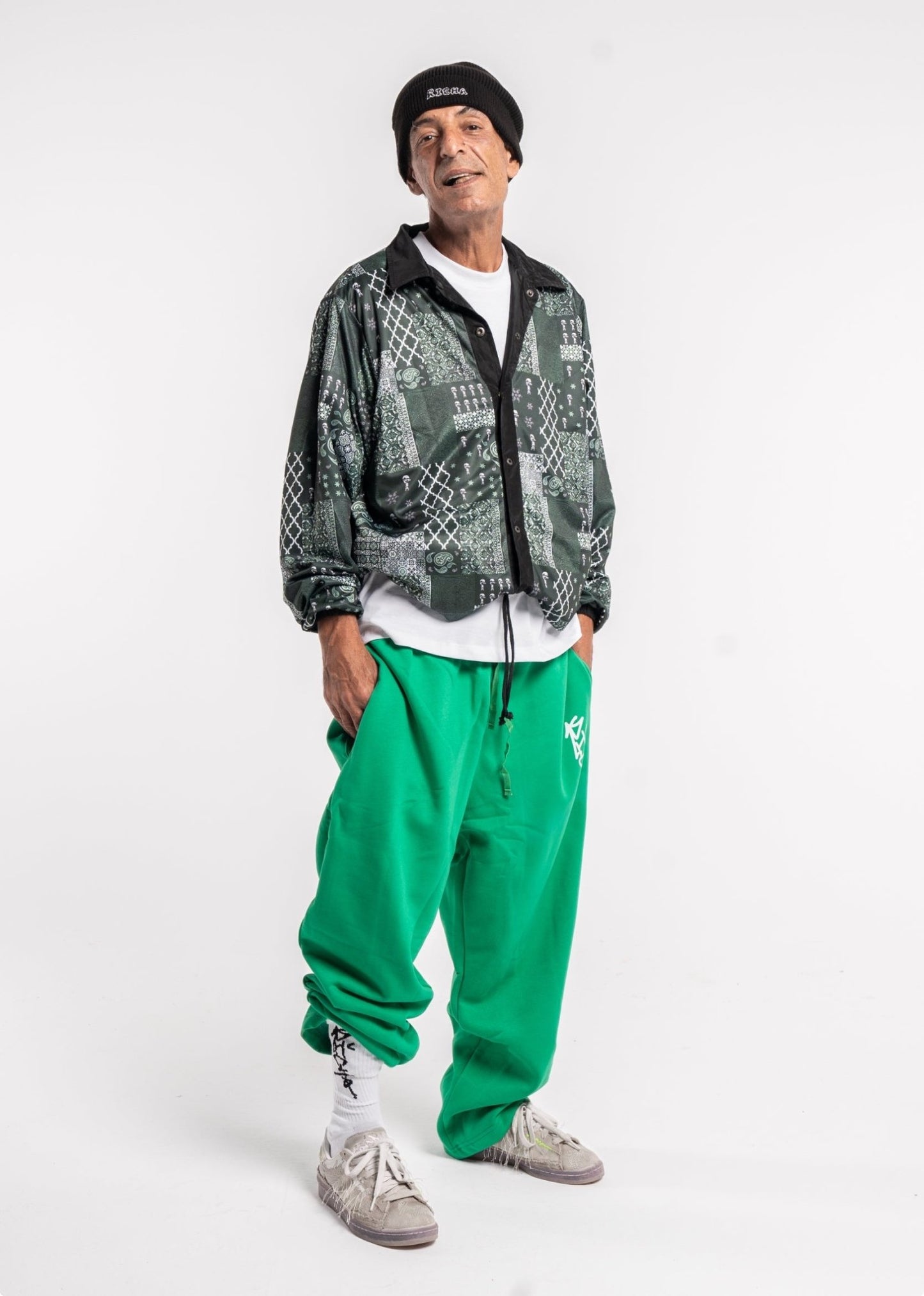Green Richa Sweatpants - Richa UAE