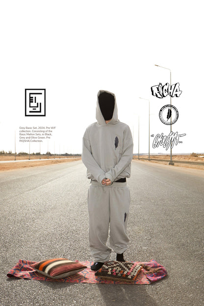 Grey Richa Sweatpants - Richa UAE