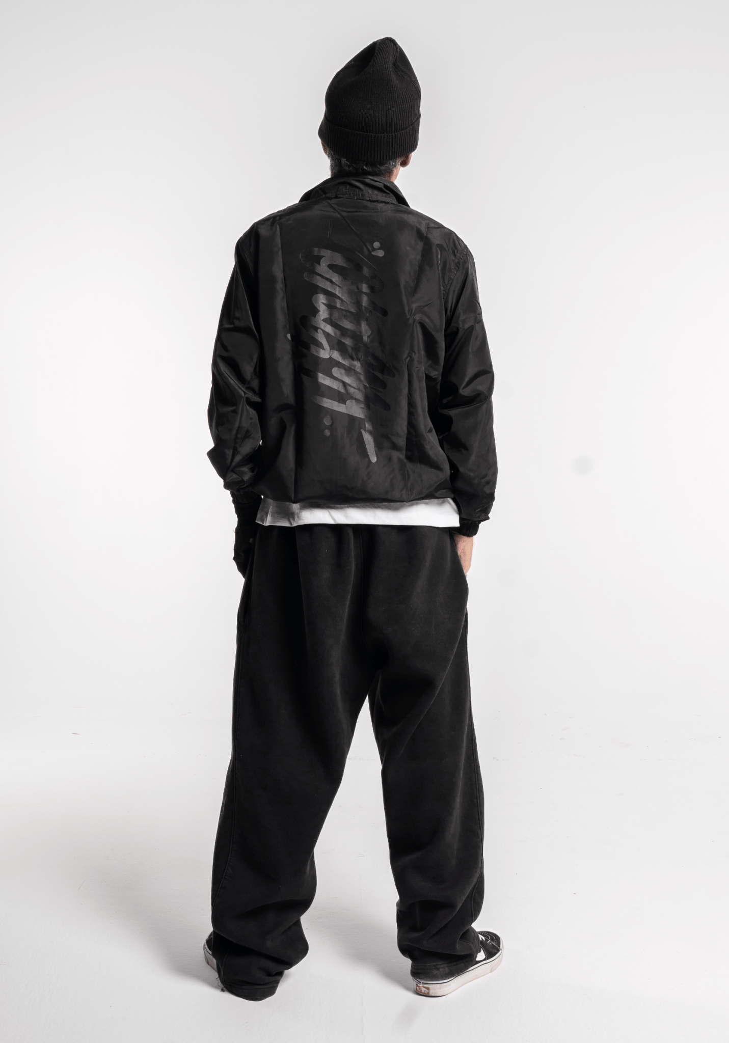 Moroccan Richa Paisley Coach Jacket - Black - Richa UAE