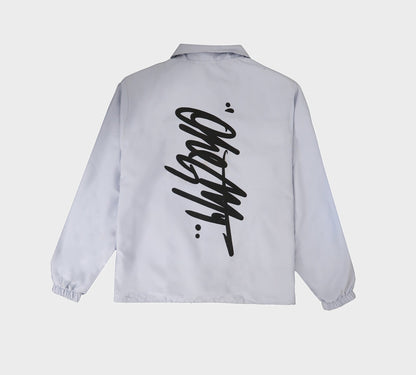 Moroccan Richa Paisley Coach Jacket - Grey - Richa UAE