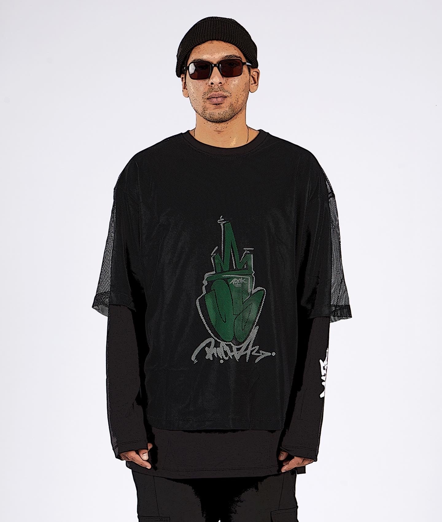 MTM LONG SLEEVE Tee - Black - Richa UAE