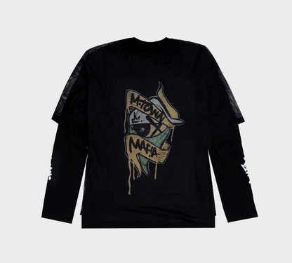 MTM LONG SLEEVE Tee - Black - Richa UAE