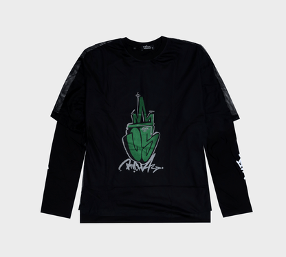MTM LONG SLEEVE Tee - Black - Richa UAE
