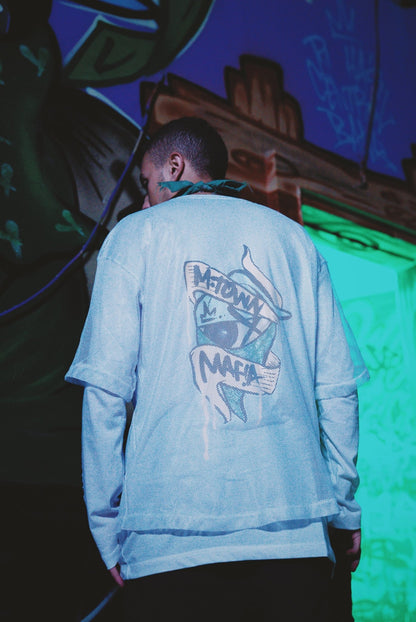 MTM LONG SLEEVE Tee - White - Richa UAE