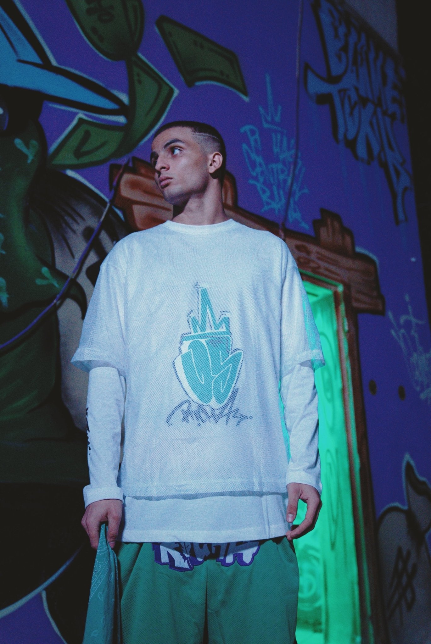 MTM LONG SLEEVE Tee - White - Richa UAE