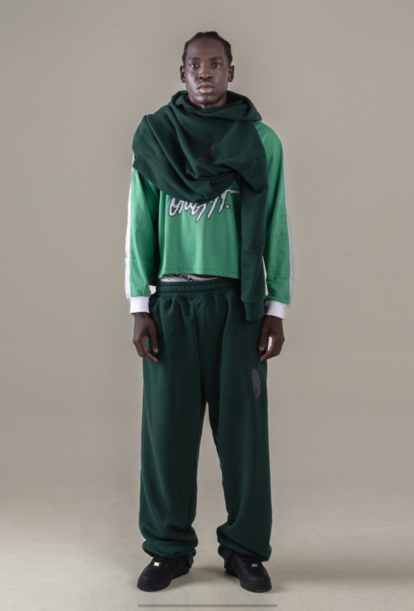 Olive Richa Sweatpants - Richa UAE