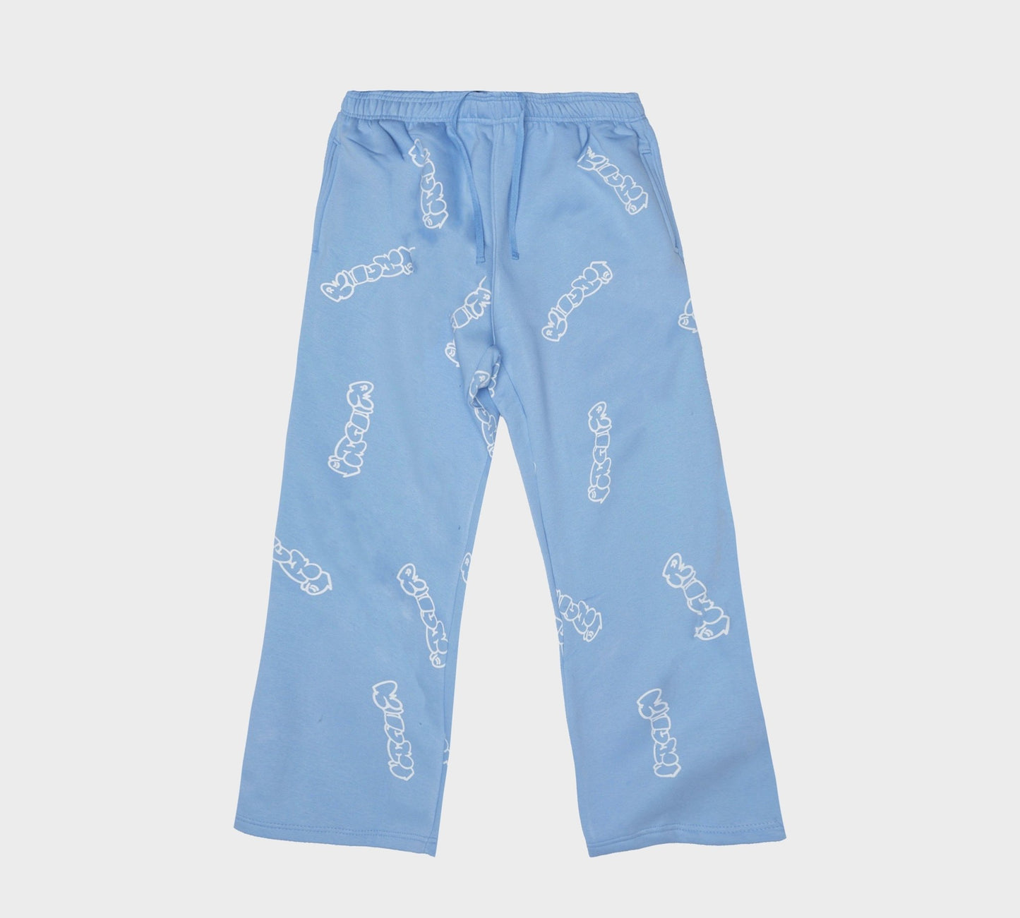 Patterned Blue Richa Sweatpants - Richa UAE