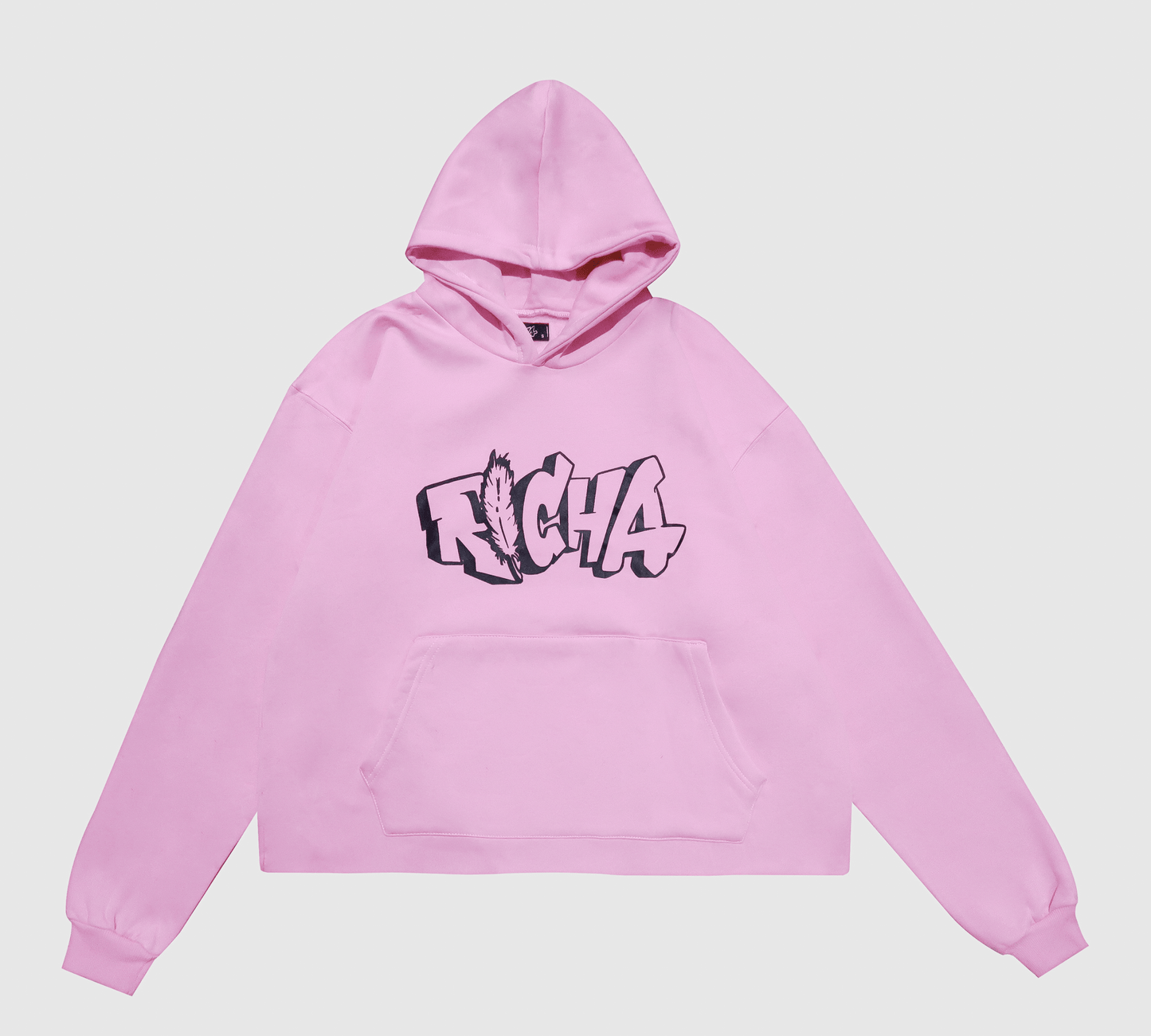 Pink Basic Hoodie - Richa UAE