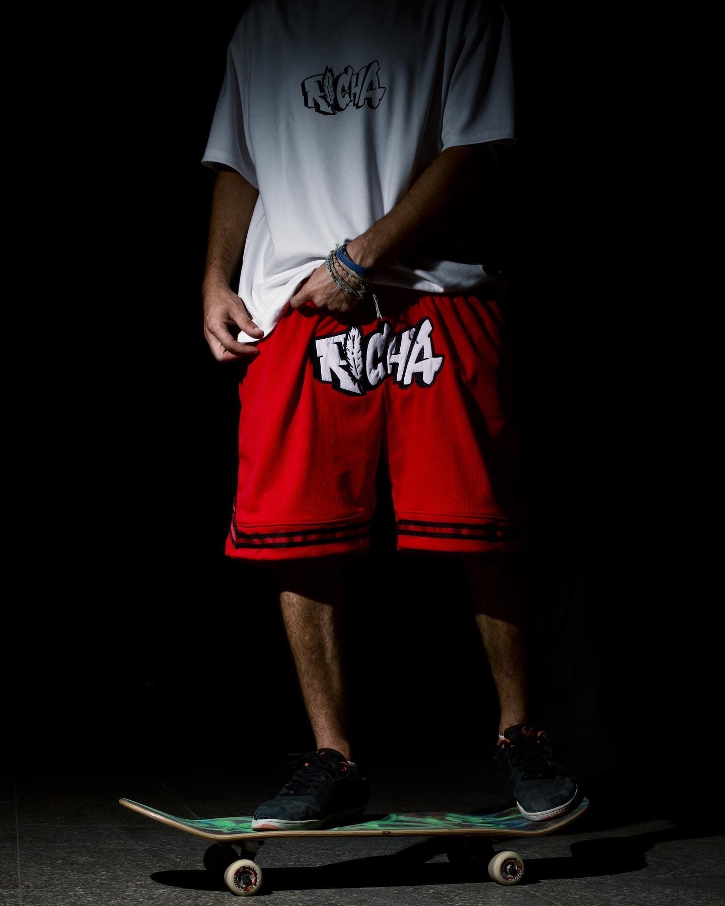 Red Basketball Shorts - Richa UAE