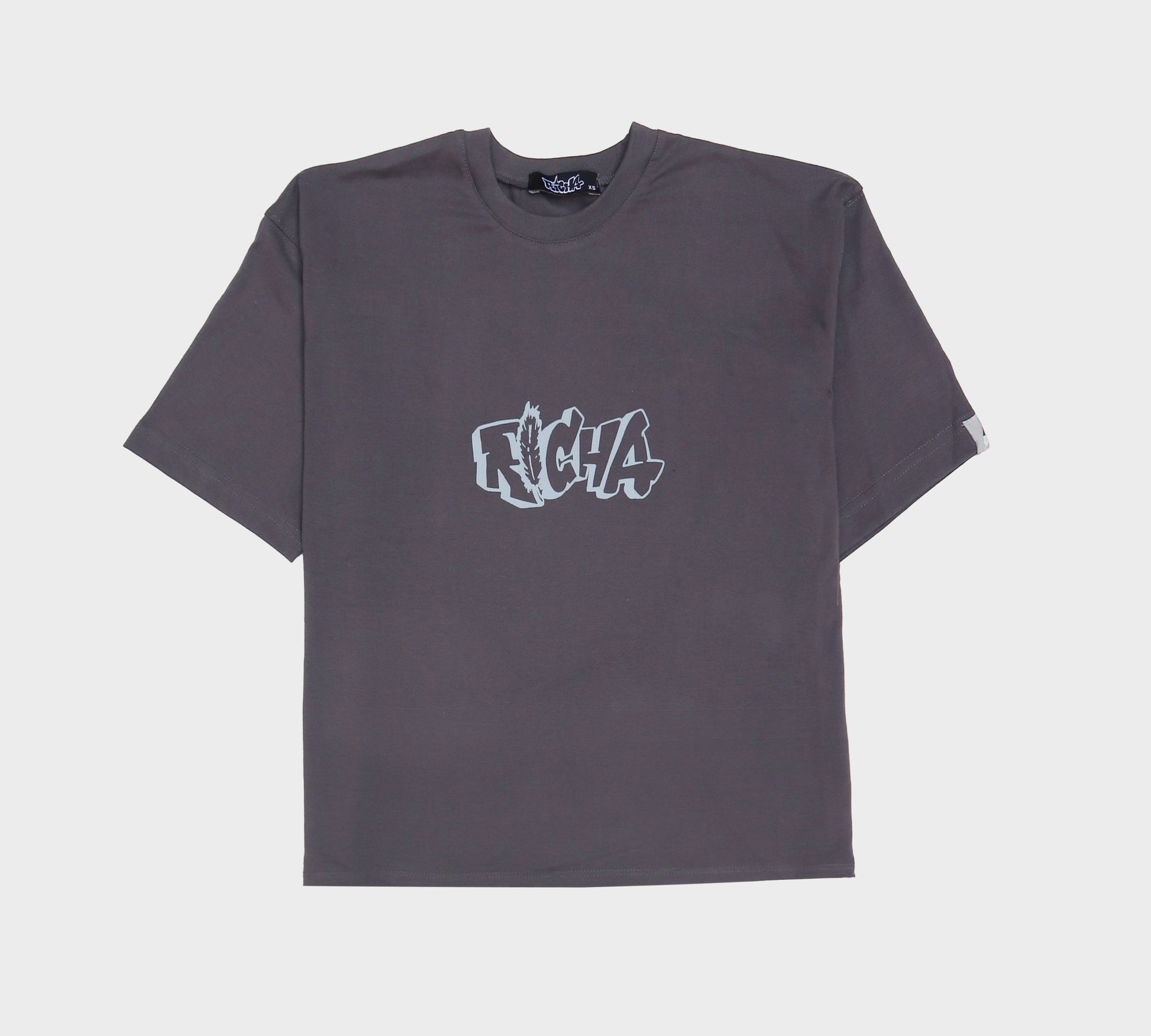 Richa Basic Tee - Grey - Richa UAE