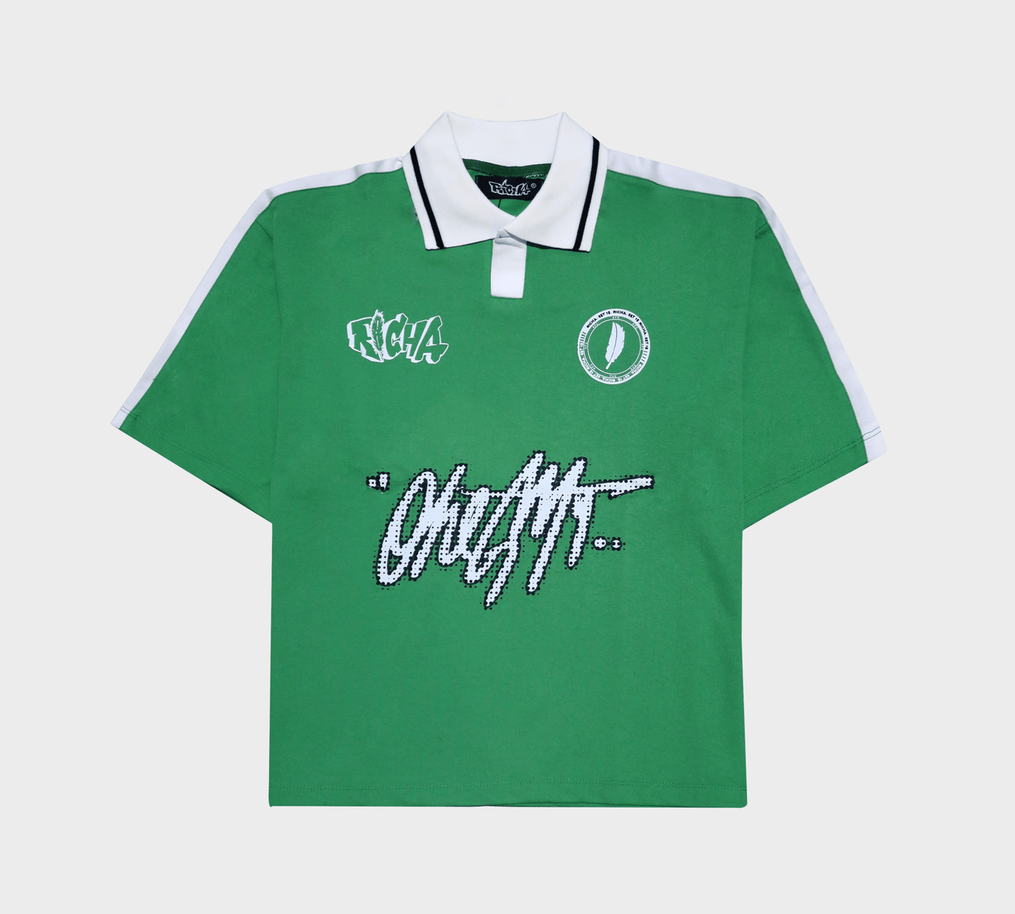 RICHA F.C. Jersey - GREEN/WHITE - Richa UAE
