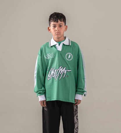 RICHA F.C. Jersey - GREEN/WHITE - Richa UAE