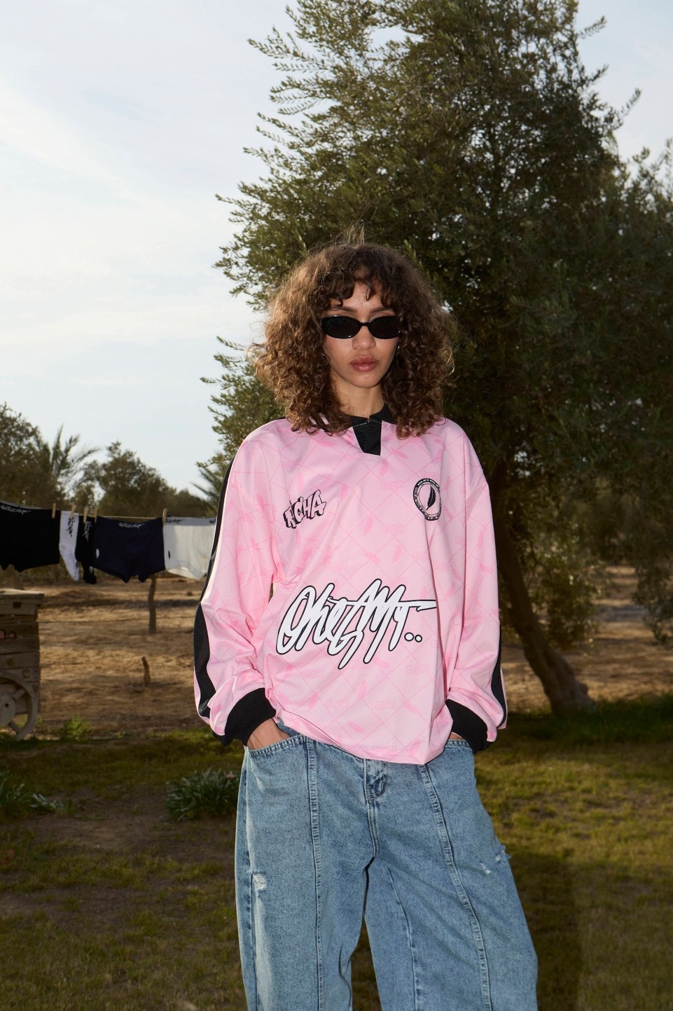 RICHA F.C. Jersey - PINK/BLACK - Richa UAE