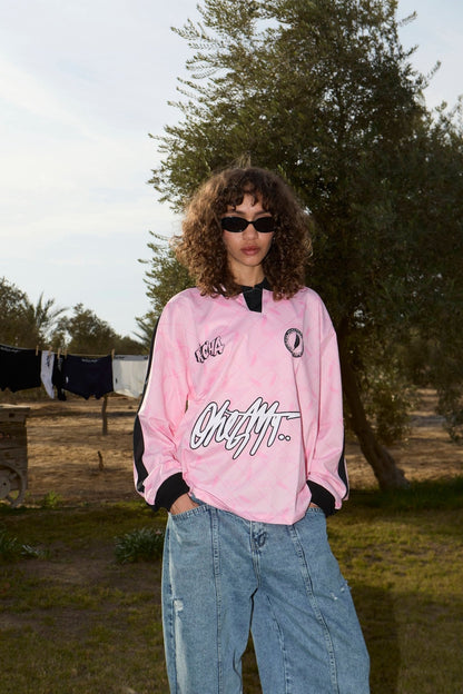RICHA F.C. Jersey - PINK/BLACK - Richa UAE