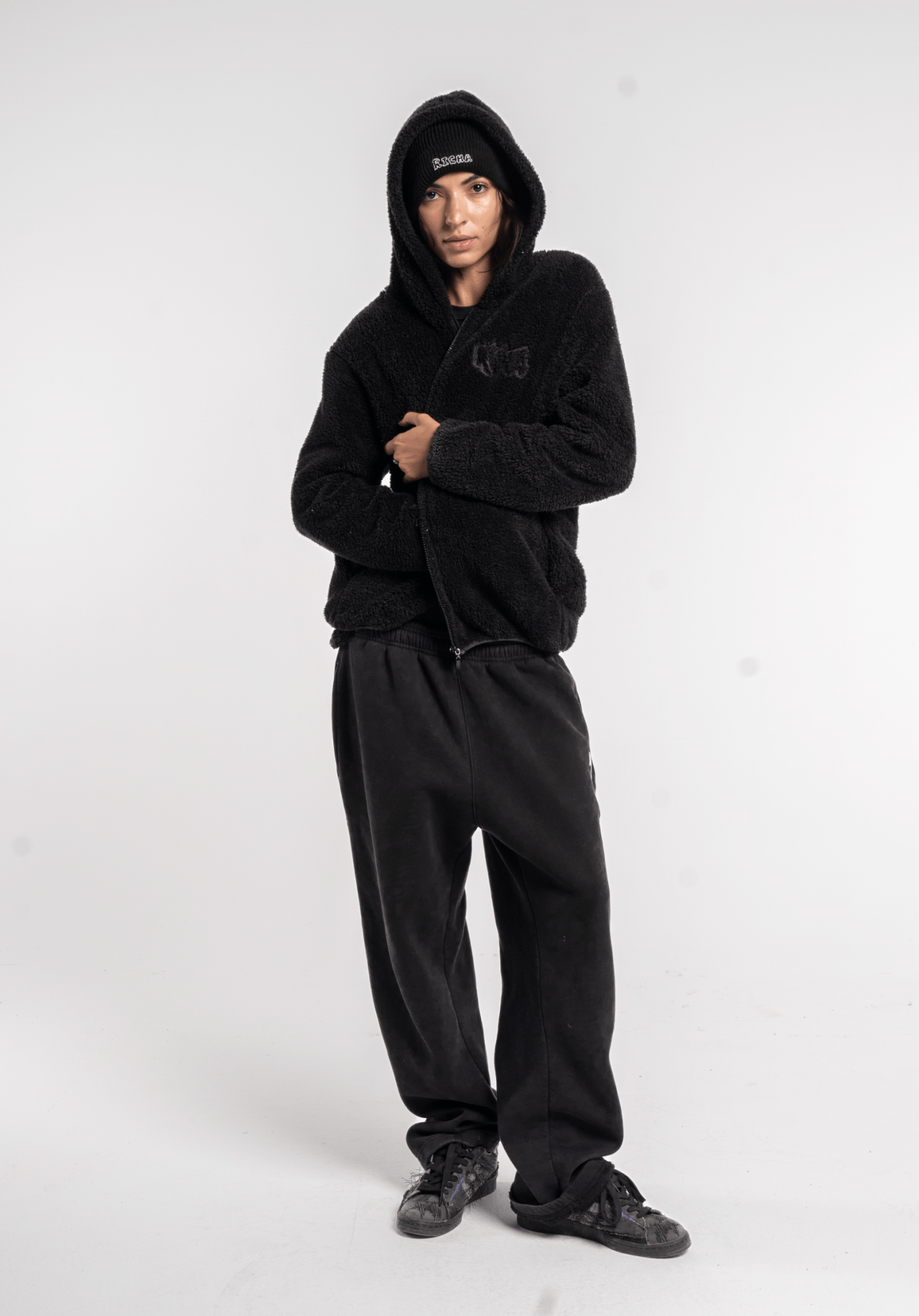 Richa Sherpa Fleece - Black - Richa UAE