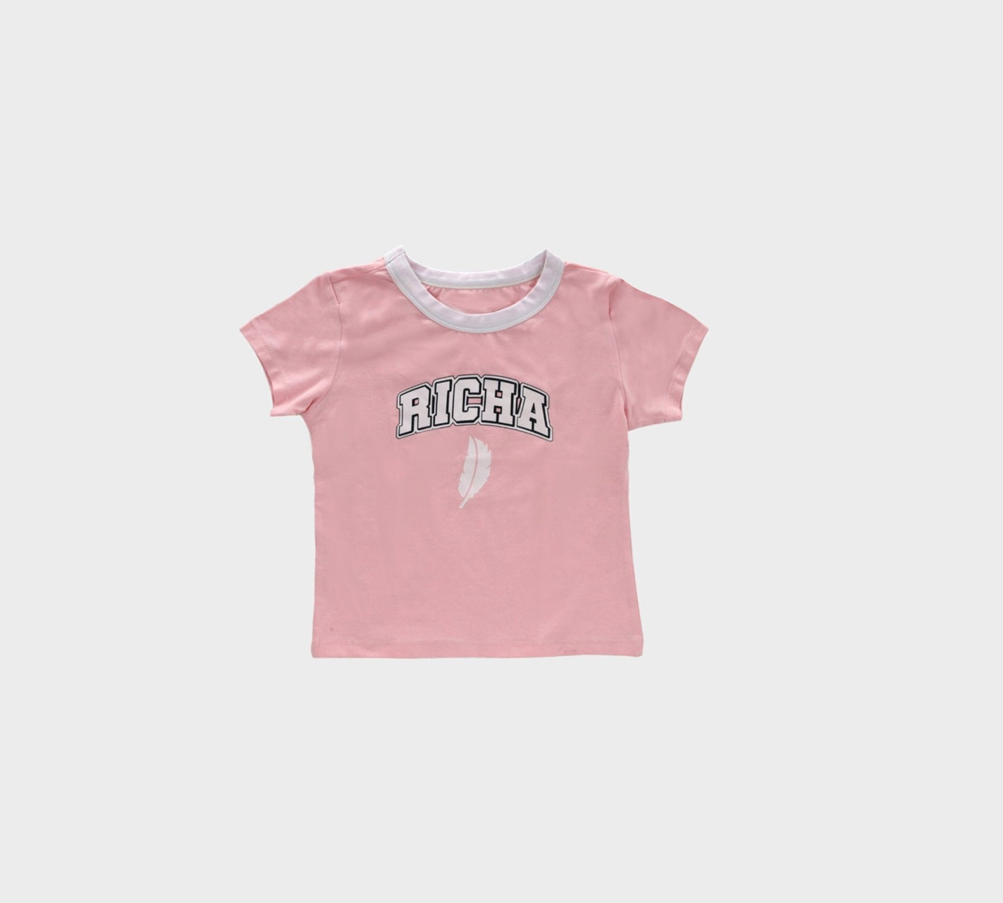 RICHA Tank Top - PINK/WHITE - Richa UAE