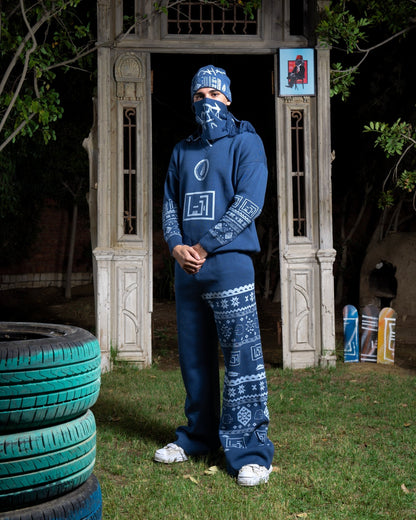 RIQSHA Knit Jersey - Blue - Richa UAE