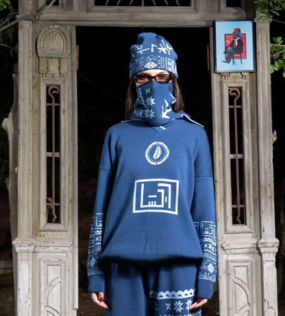 RIQSHA Knit Jersey - Blue - Richa UAE