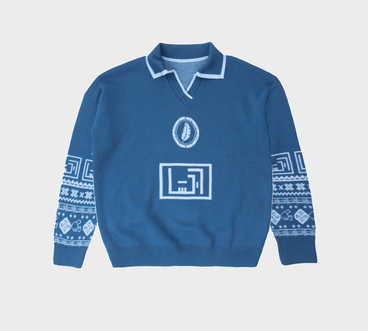 RIQSHA Knit Jersey - Blue - Richa UAE