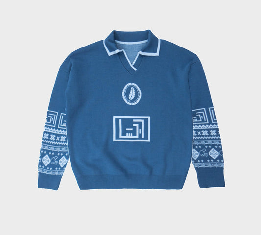 RIQSHA Knit Jersey - Blue - Richa UAE