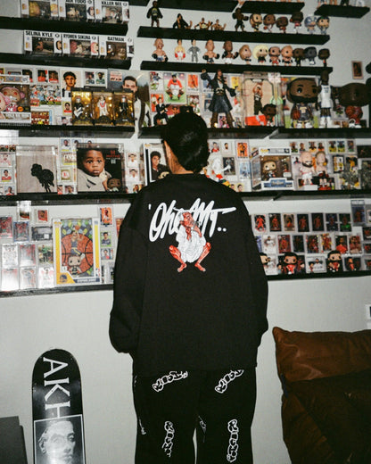 r&R®23 Black Crew Neck - Richa UAE