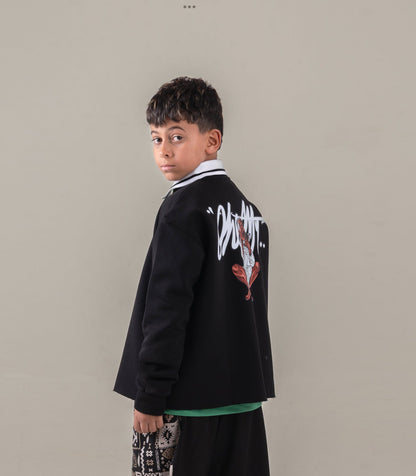 r&R®23 Black Crew Neck - Richa UAE