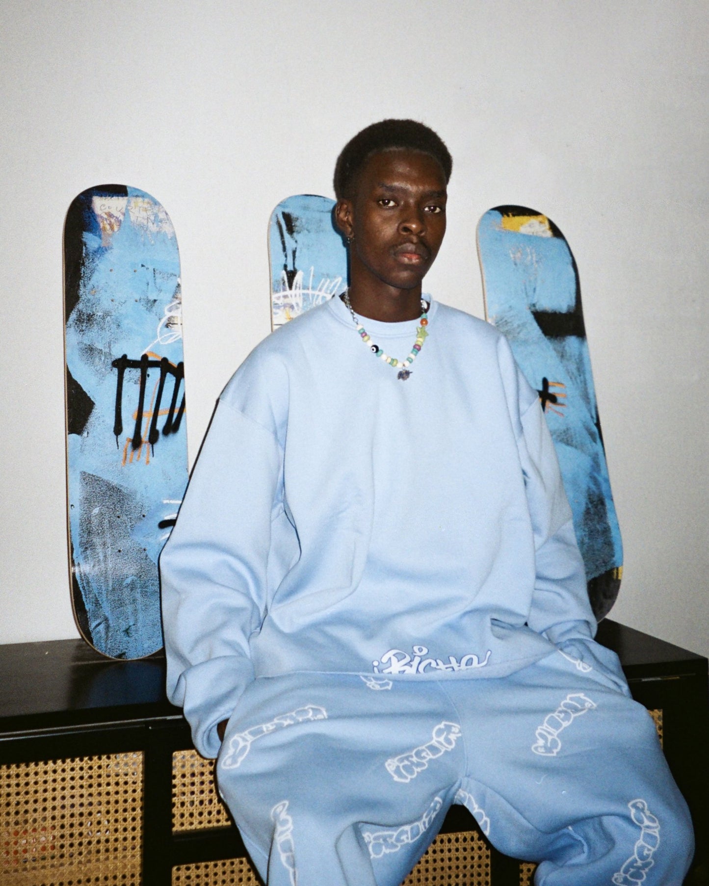 r&R®23 Blue Crew Neck - Richa UAE