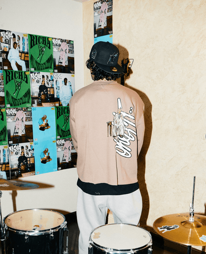 r&R®23 Brown Crew Neck - Richa UAE