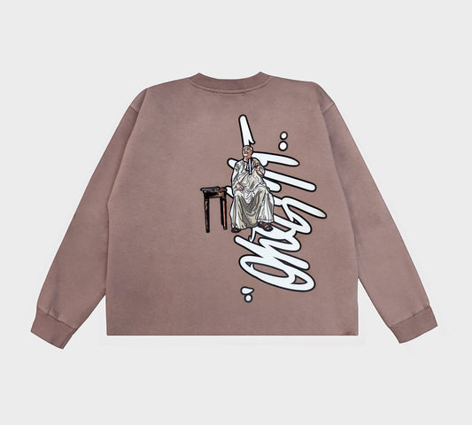 r&R®23 Brown Crew Neck - Richa UAE