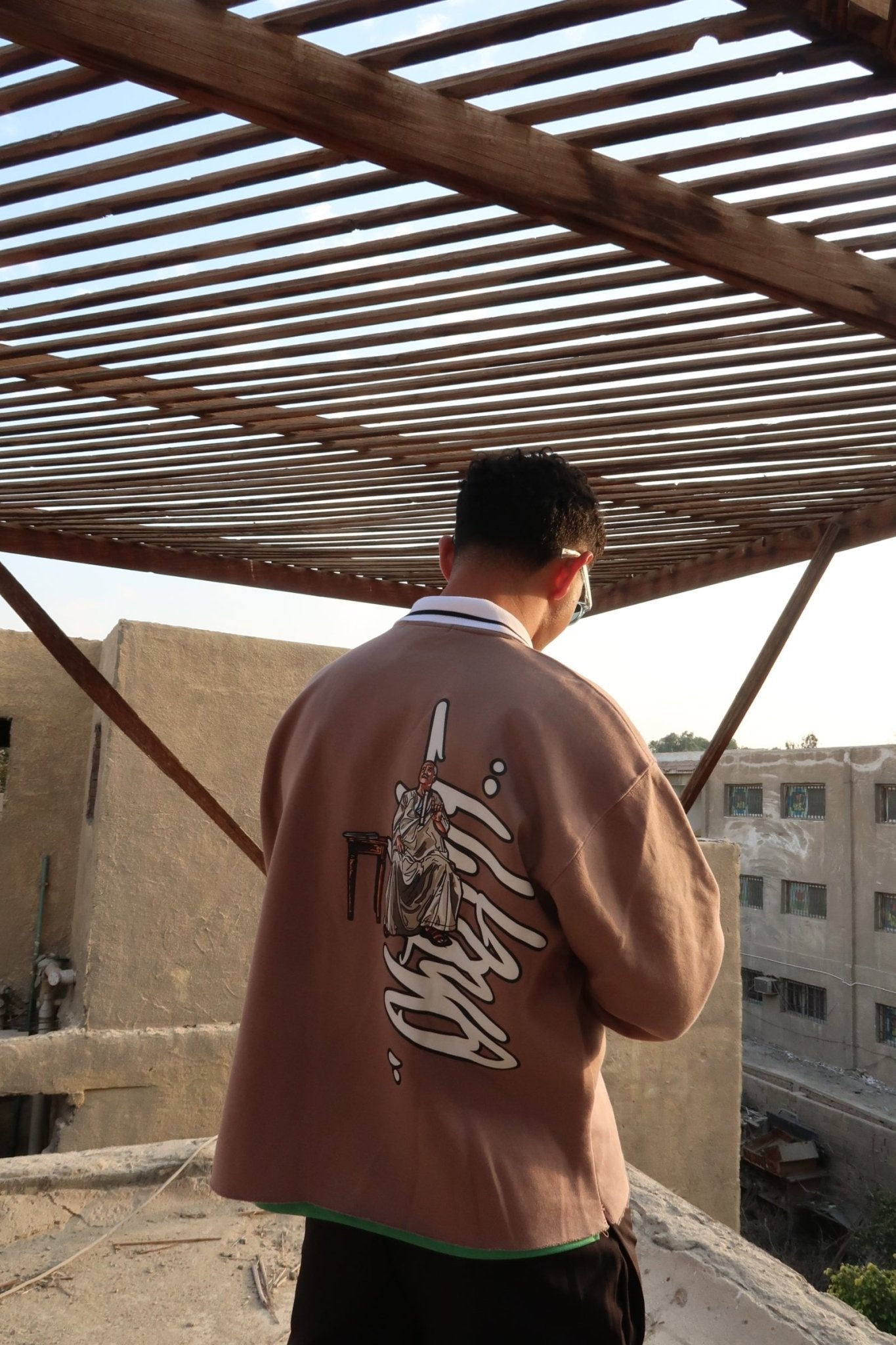 r&R®23 Brown Crewneck - Richa UAE