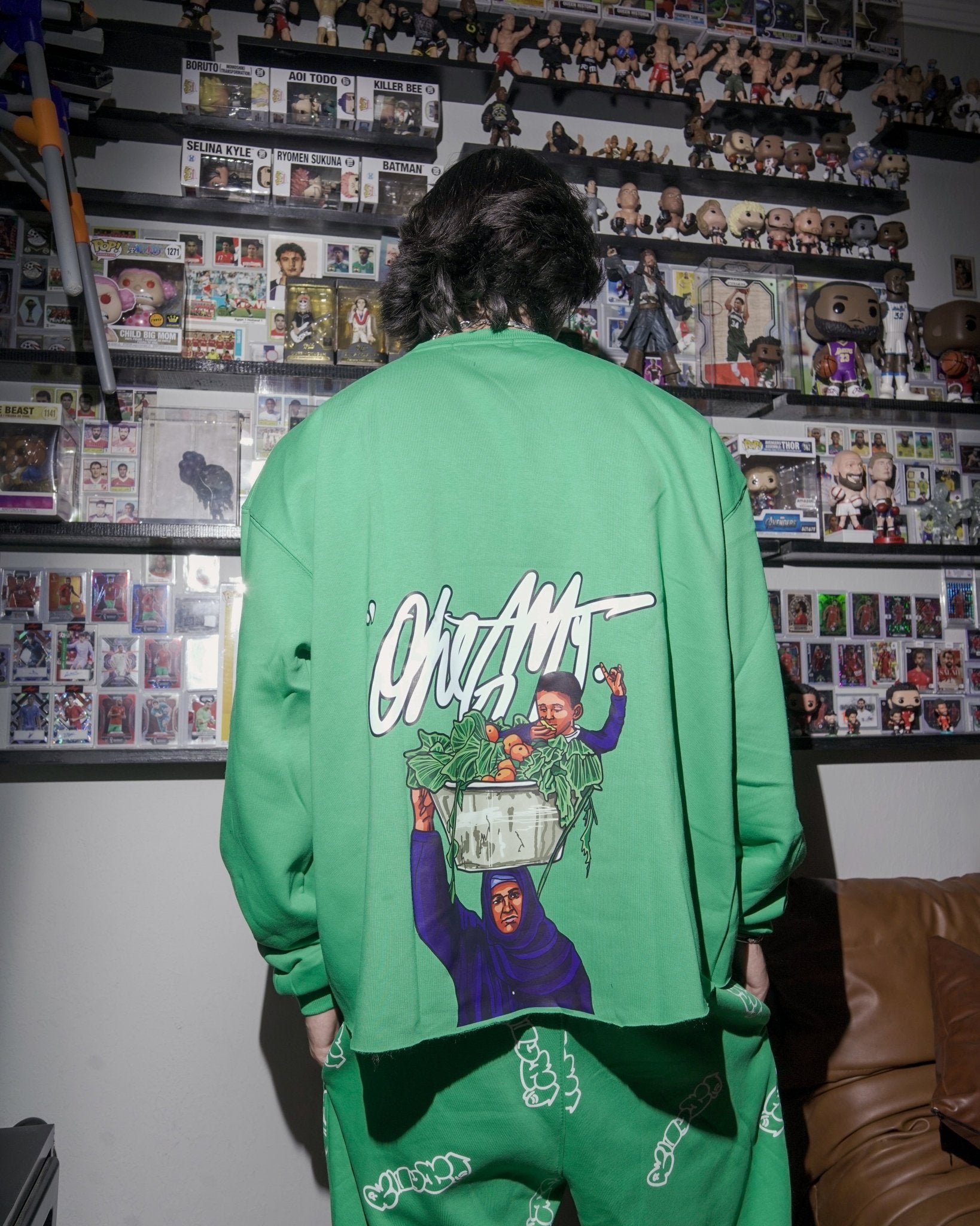 r&R®23 Green Crew Neck - Richa UAE