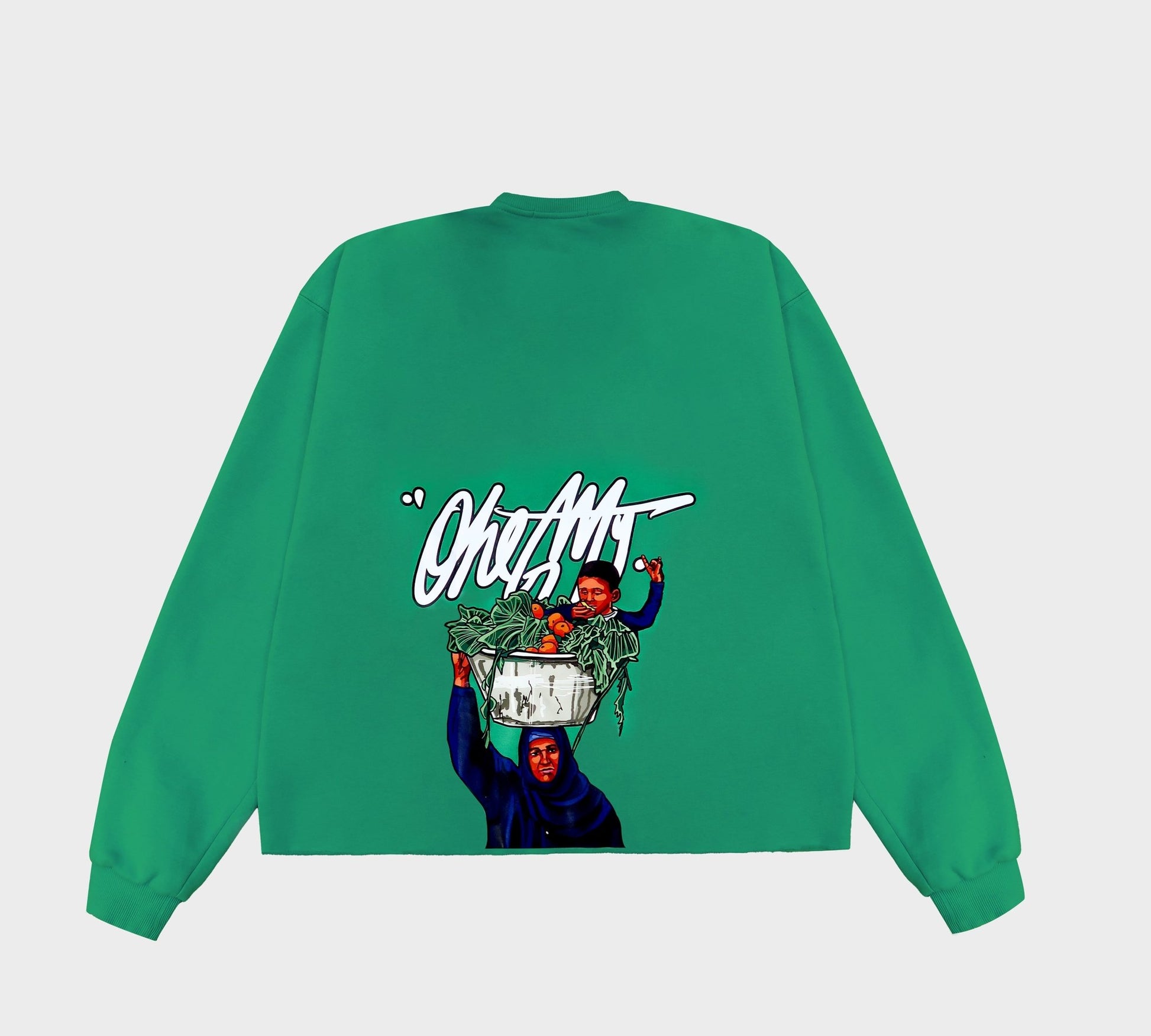 r&R®23 Green Crew Neck - Richa UAE