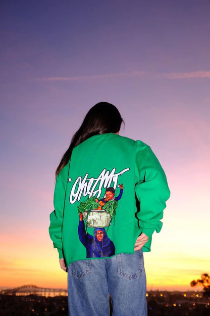 r&R®23 Green Crew Neck - Richa UAE