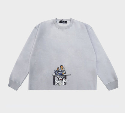 r&R®23 Grey Crew Neck - Richa UAE